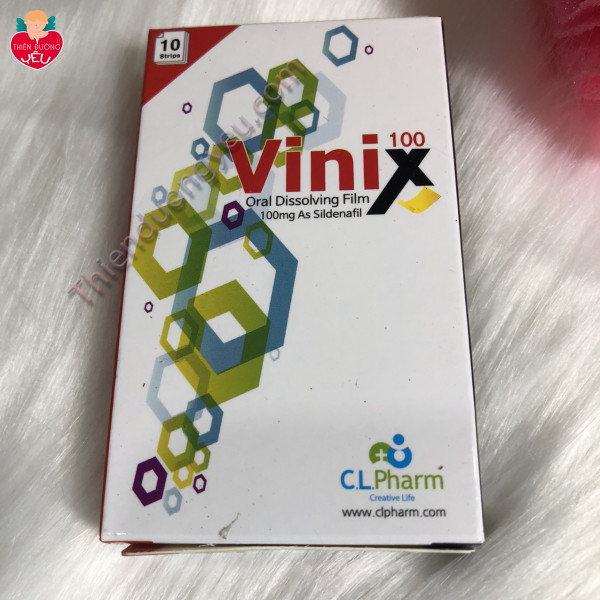 Tem Ngậm Vinix 100mg – Điều Trị Cường Dương Kéo Dài Thời Gian Số 1 Hàn Quốc
